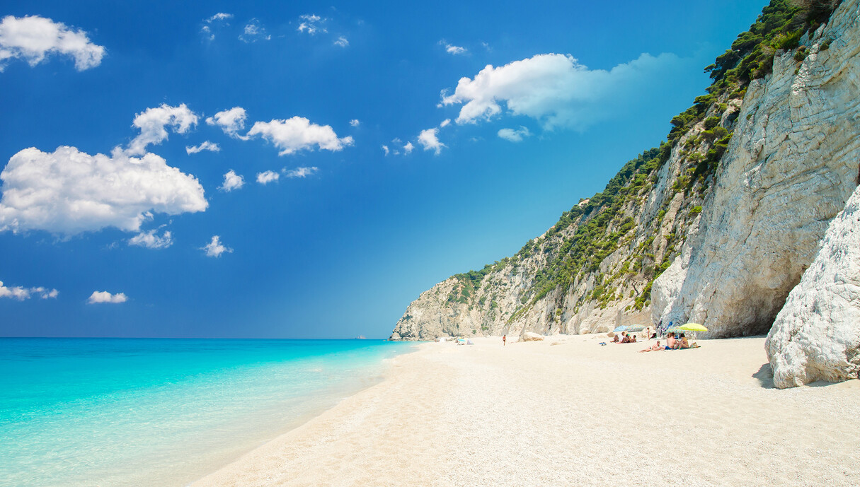Egremni Beach, Lefkada, Greece