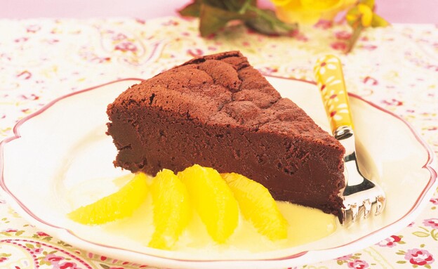 עוגת פאדג’ שוקולד (צילום: קופסת המתכונים: פסח, הוצאת מודן)