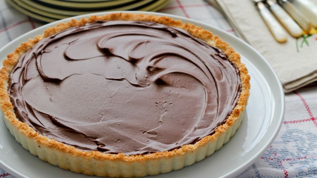 טארט קוקוס ושוקולד לפסח