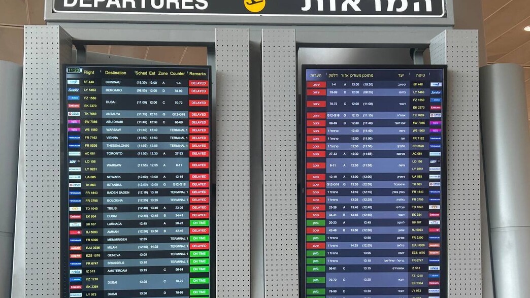 הפסקת ההמראות בנתב"ג הפסקת ההמראות בנתב"ג