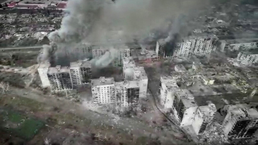 הלחימה בעיר באחמוט, מזרח אוקראינה