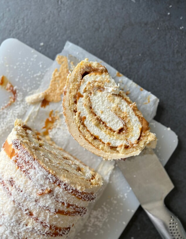 רולדה ריבת חלב כשרה לפסח רולדה ריבת חלב כשרה לפסח