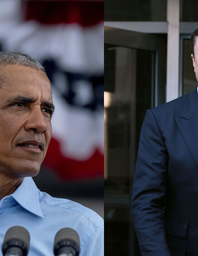 ברק אובמה ואילון מאסק