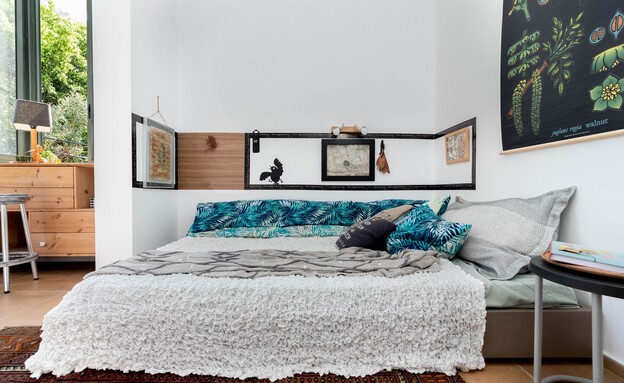 חדרי שינה נפרדים עיצוב סורנה כפיר (צילום: גלית דויטש)