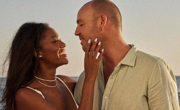 טיטי איינאו ובן זוגה צחי פרנקל (צילום: instagram)