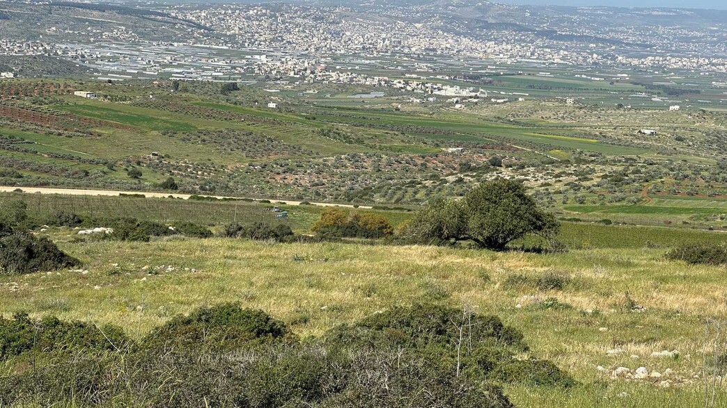 הרשות הפלסטינית כפי שנצפית מהיישוב מעלה גלבוע