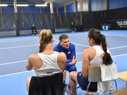 "זו תהיה הזדמנות לשחקניות הצעירות". מורלי (קרדיט: איגוד הטניס)