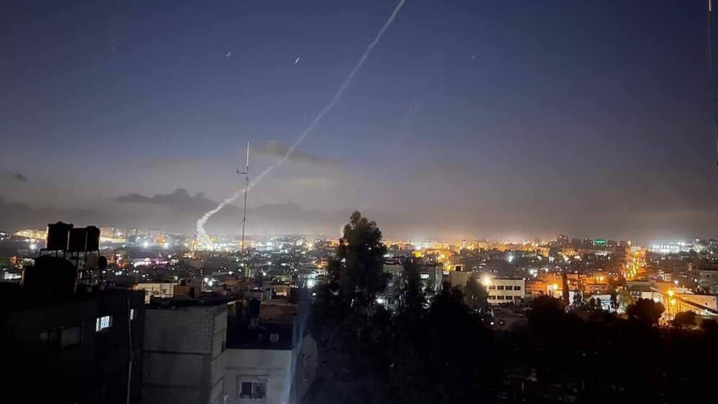 רגע הירי לעבר ישראל