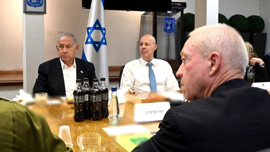 הערכת מצב לפני כינוס הקבינט, בנימין נתניהו הערכת מצב לפני כינוס הקבינט, בנימין נתניהו