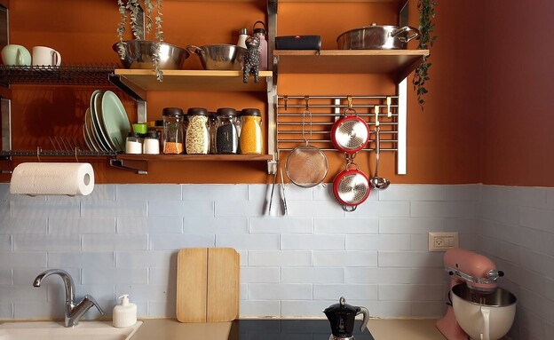 מייקאובר מטבח במרכז הכרמל חיפה, עיצוב תמר אלפרן ובן יצחקי - 12 (צילום: בן יצחקי​)