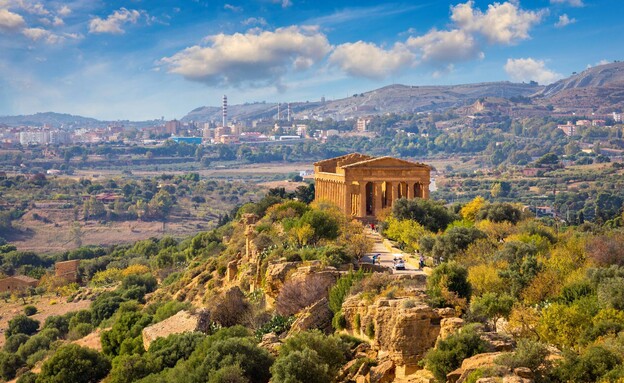 עמק המקדשים סיציליה (צילום: DaLiu, shutterstock)