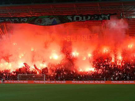 וקיבלנו אווירה אש (צילום: אלן שיבר)