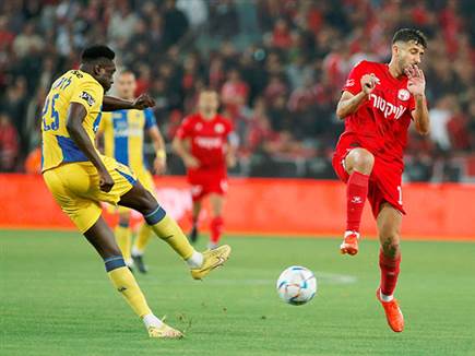 המשחק המשיך להיות סוער (צילום: אלן שיבר)