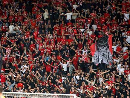 ובהפסקה זה היה 1:1 (צילום: אלן שיבר)