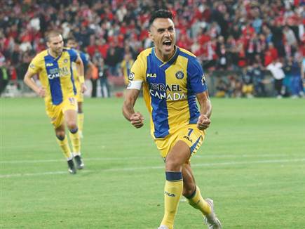 ושער ניצחון סופר דרמטי (צילום: אלן שיבר)