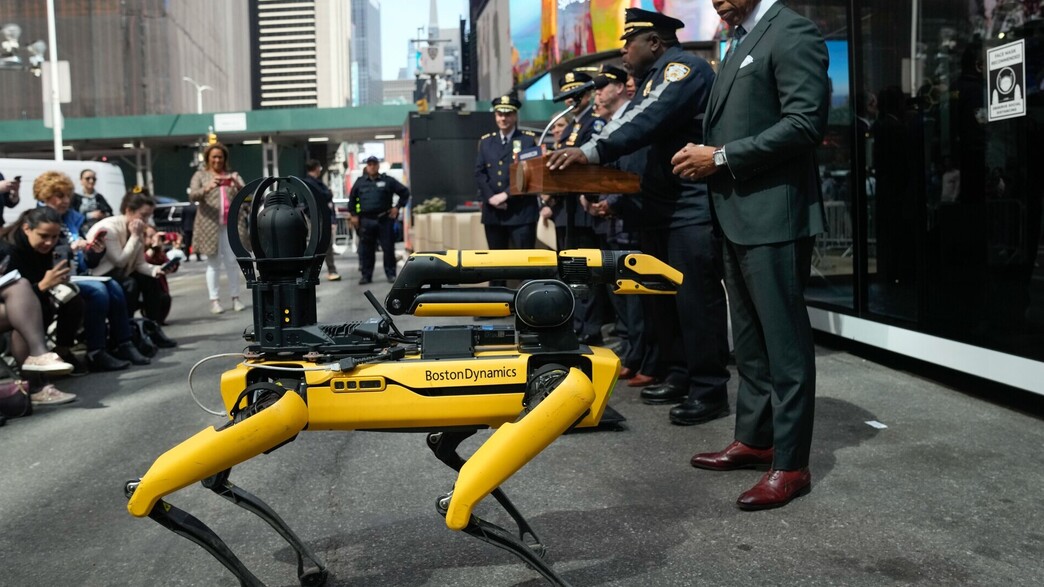 רובוט NYPD בוסטון דיינמיקס רובוט NYPD בוסטון דיינמיקס