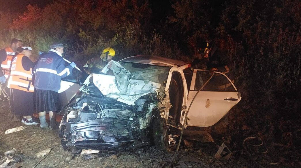 תאונה קשה באיזור קריית גת