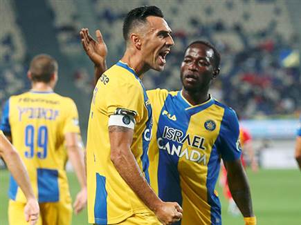 זהבי כבר חגג שער ראשון (צילום: אלן שיבר)