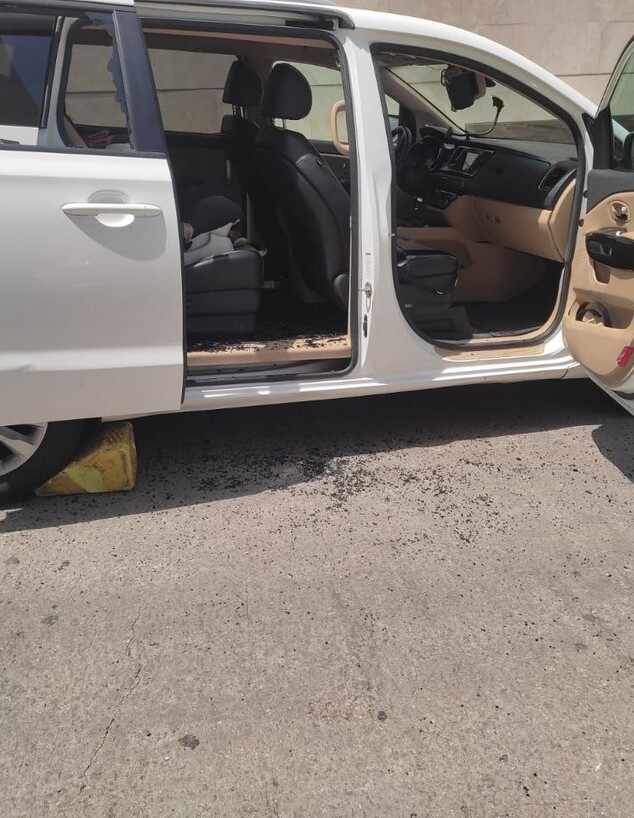 אישה נפגעה מרכב שהידרדר באשדוד (צילום: תיעוד מבצעי כבאות והצלה)