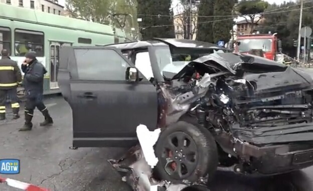 צ'ירו אימובילה תאונה (צילום: טוויטר)