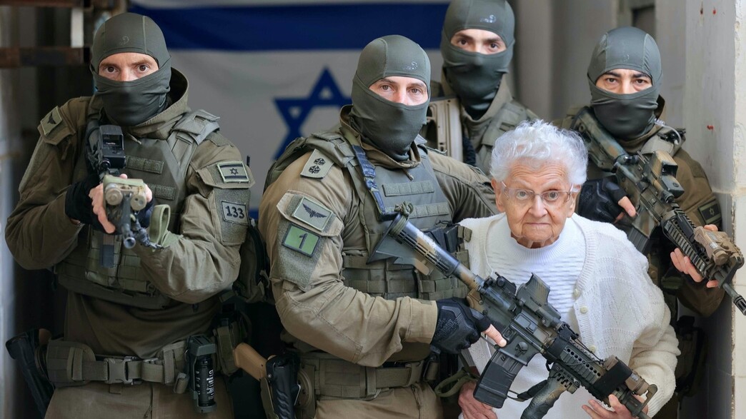 מפקד היחידה המסווגת 'מצדה' מצדיע לסבתו שורדת השואה