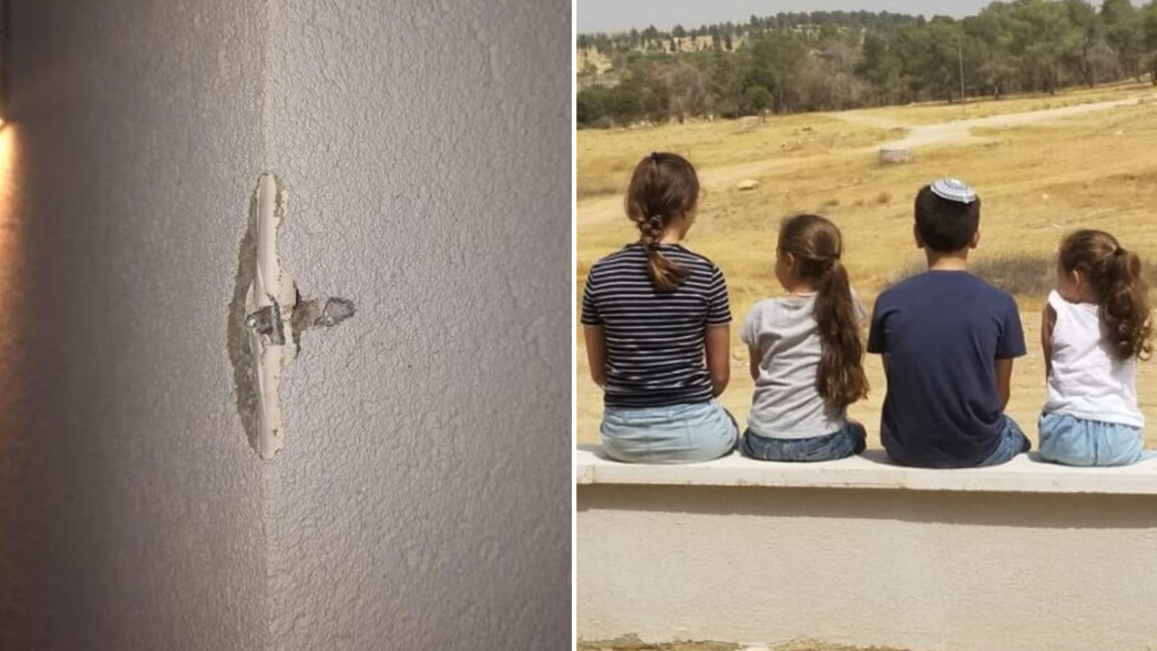 קליע שפגע בבית משפחה בדרום