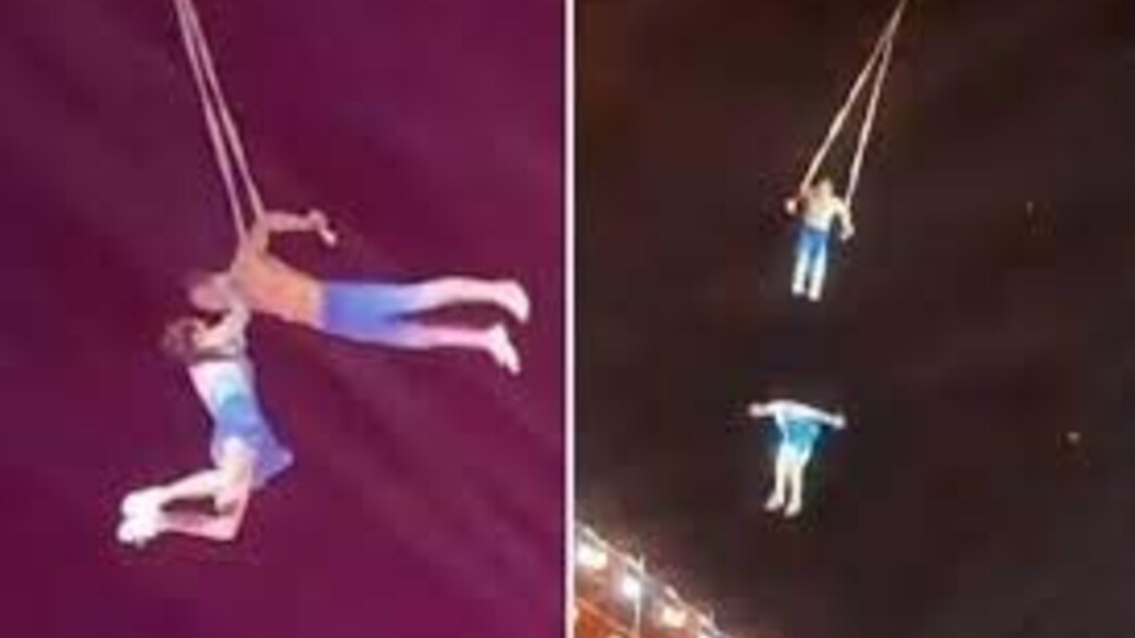 דרמה בסין: האקרובטית צנחה אל מותה דרמה בסין: האקרובטית צנחה אל מותה