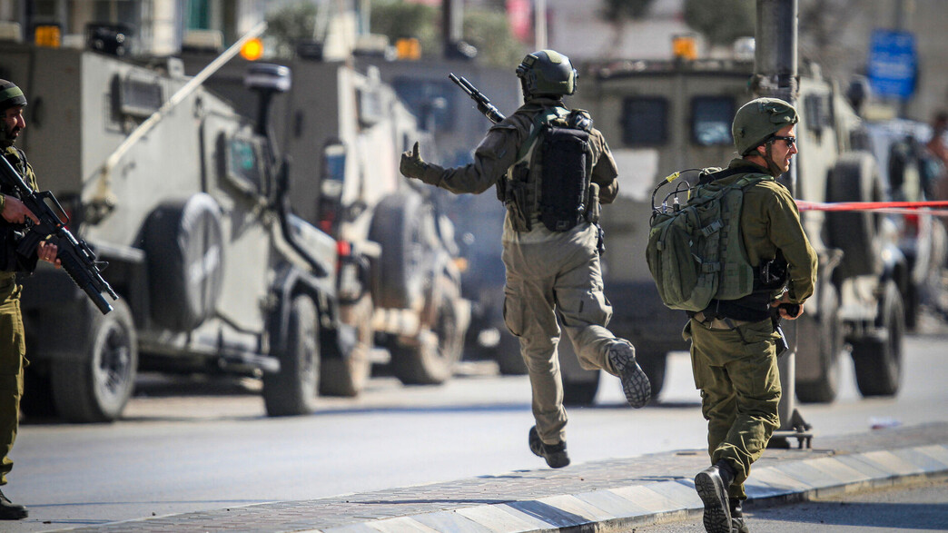 לוחמים בפיגוע בכפר חווארה