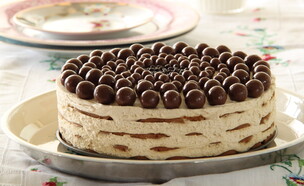 עוגת ביסקוויטים משודרגת (צילום: חן שוקרון, mako אוכל)