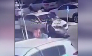 נהג מונית דרס שליח וולט כי העיר לו (צילום: מתוך "משדר מיוחד" עם אלמוג בוקר, קשת 12)