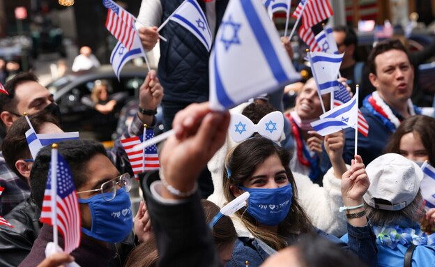 חגיגות יום העצמאות ה-73 לישראל בארה"ב (צילום: רויטרס)