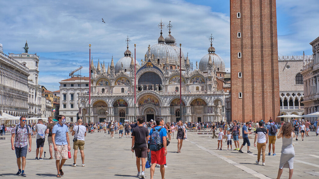 פיאצה סן מרקו ונציה איטליה (צילום: daktales.photo, shutterstock)
