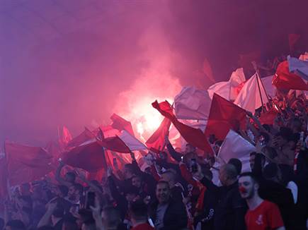 בצהוב ובאדום (צילום: דני מרון)