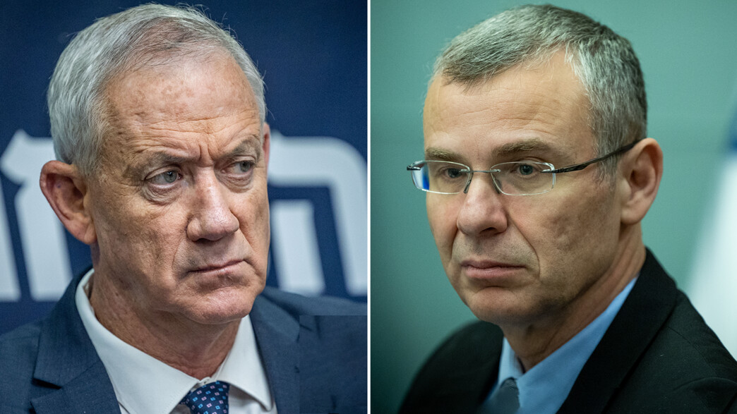 בני גנץ, יריב לוין בני גנץ, יריב לוין