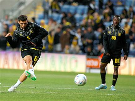 בית"ר רצתה לצאת מהערב הזה בשלום (צילום: אלן שיבר)