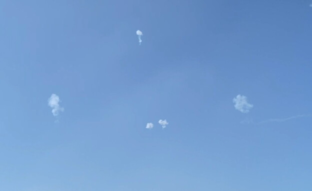 4 שיגורים לעבר עוטף עזה (צילום: n12)