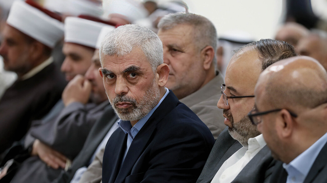 מנהיג חמאס בעזה יחיא סינוואר מנהיג חמאס בעזה יחיא סינוואר