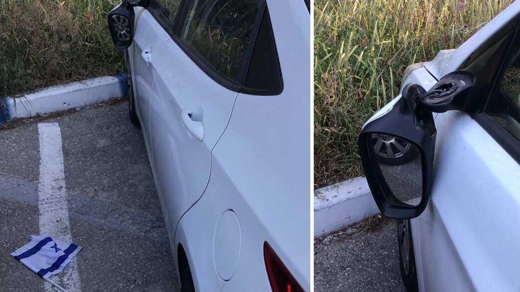 השחתת דגלי ישראל באוניברסיטה העברית השחתת דגלי ישראל באוניברסיטה העברית