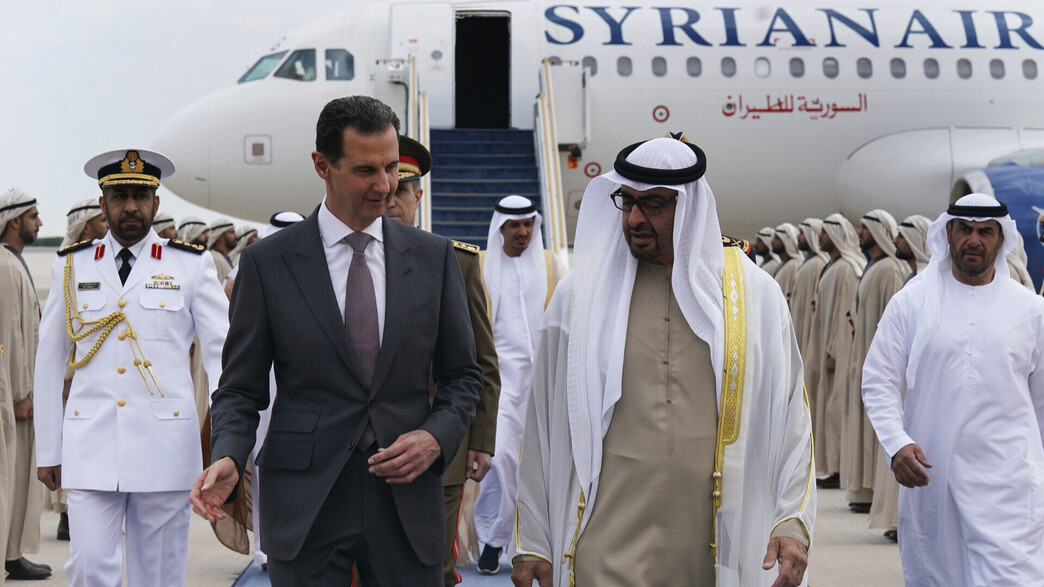 נשיא סוריה בשאר אסד בביקור באיחוד האמירויות נשיא סוריה בשאר אסד בביקור באיחוד האמירויות