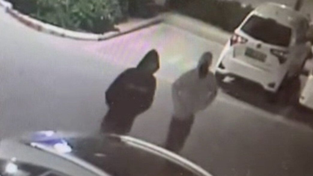 ניקבו צמיגי שוטר באשקלון