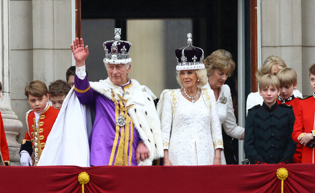 הכתרת המלך צ'ארלס (צילום: רויטרס)