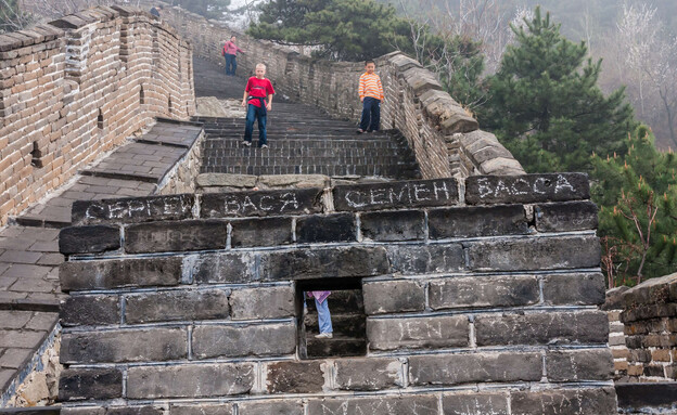 ונזדליזם החומה הסינית (צילום: Volodymyr Dvornyk, shutterstock)