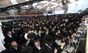 ההילולה במירון (צילום: פלאש 90)