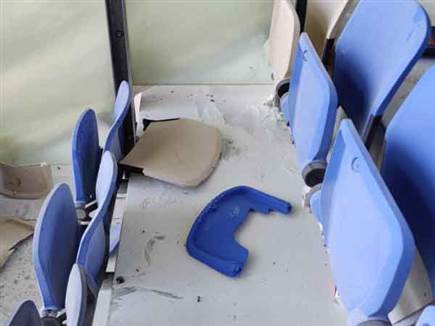 הכיסאות השבורים (צילום: מכבי חיפה)