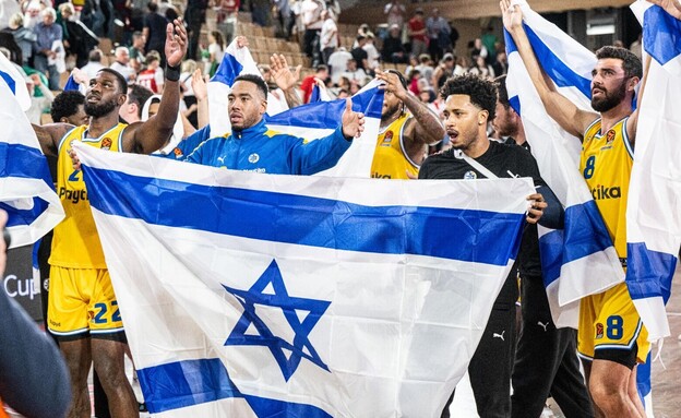 מכבי תל אביב מונאקו יורוליג (צילום: אינסטגרם מכבי תל אביב)
