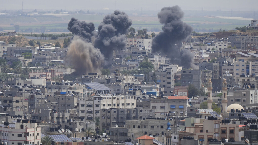 צנ"ל תוקף מטרות העזה