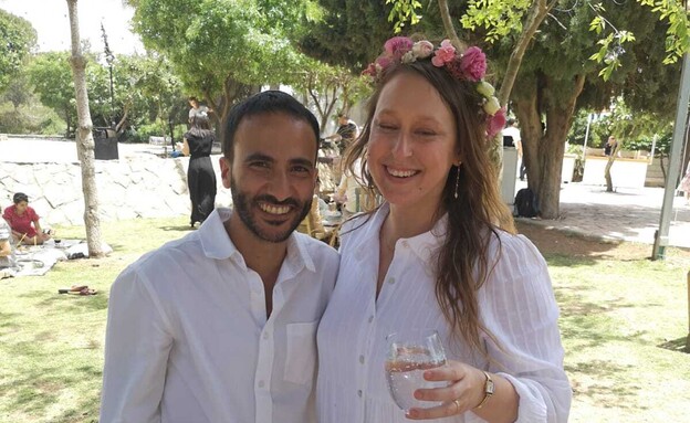 Prise de vue lors d'un mariage à Gush Etzion (photo : avec l'aimable autorisation de la famille)