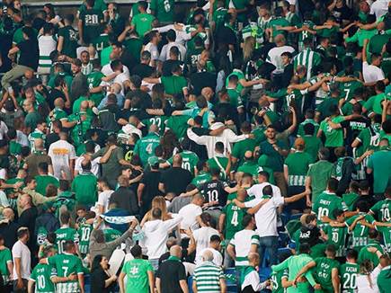 הקהל הירוק דחף את קבוצתו בנתניה (אלן שיבר)