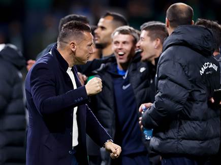 "ניצחון מאוד עוצמתי". בכר אחרי הניצחון על אשדוד (צילום: מאור אלקסלסי)