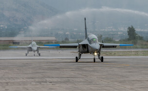 המטוסים בבסיס בקלמטה (צילום: אלביט מערכות)